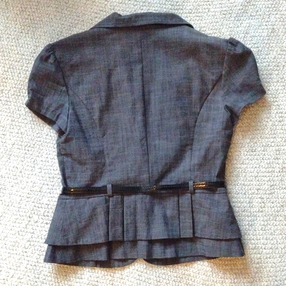 Dress Jacket With Belt Size Medium - Picture 2 of 8